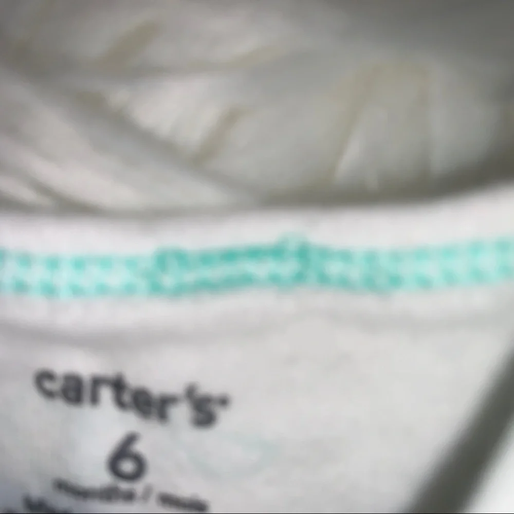 Carter’s long sleeve onesies bundle - 6 months